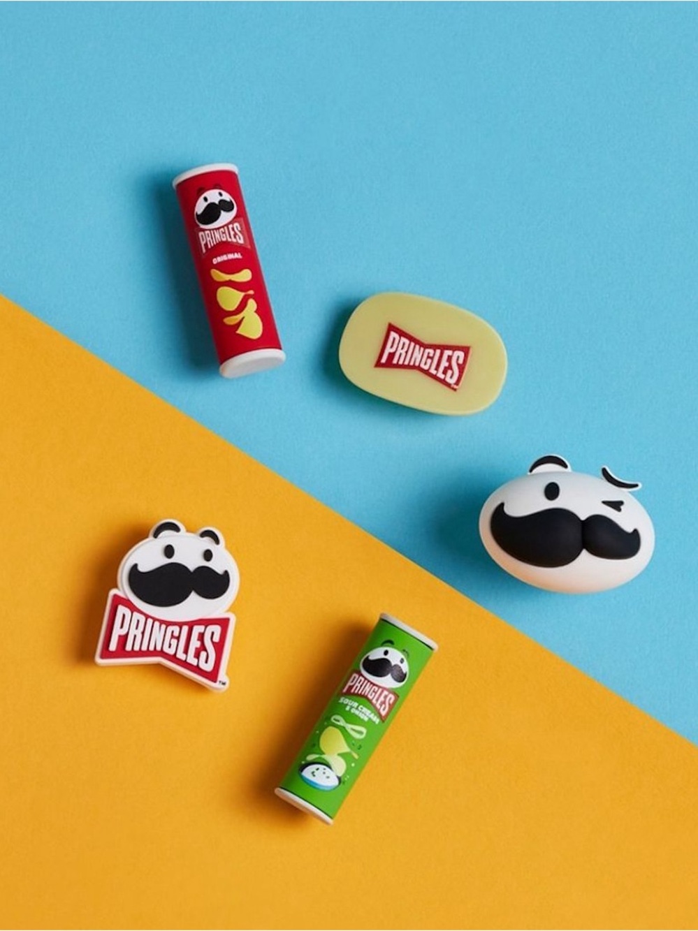 Pringles Crocs Jibbitz Charm Set of 5 Brand New Shoe Accessories